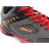 Apacs CP303-XY Dark Grey Red Shoe White With Improved Cushioning and Outsole